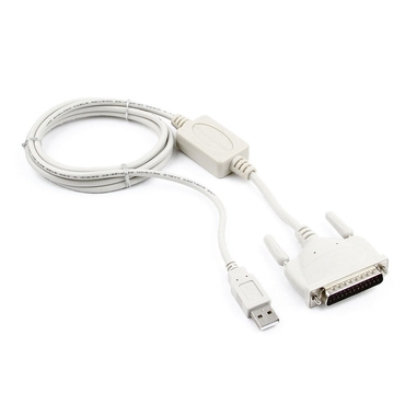 Адаптер Gembird UAS112 COM устройство -> USB порт  DB25M/AM  1.8м  блистер